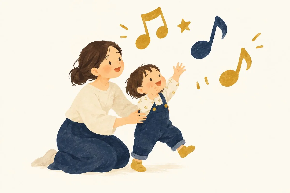 親子で歌いながら英語に親しむ Will Kids のイラスト